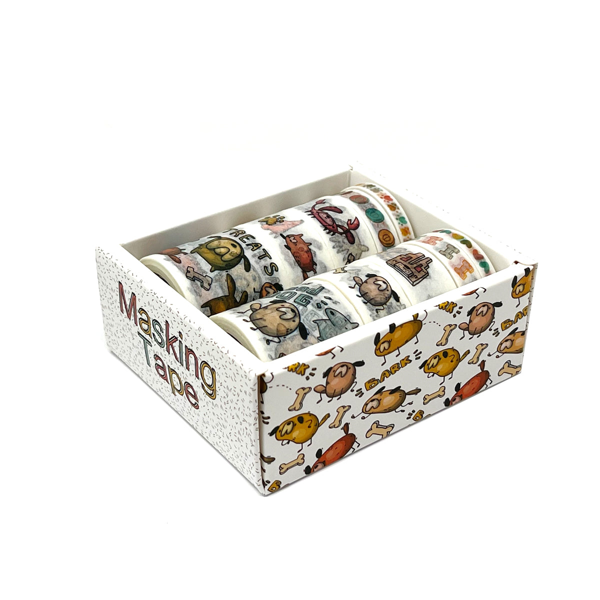 Wrapables Decorative Washi Tape Box Set (10 Rolls)