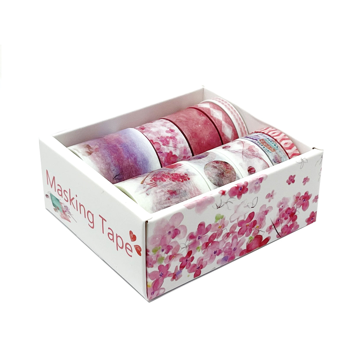 Wrapables Decorative Washi Tape Box Set (10 Rolls)