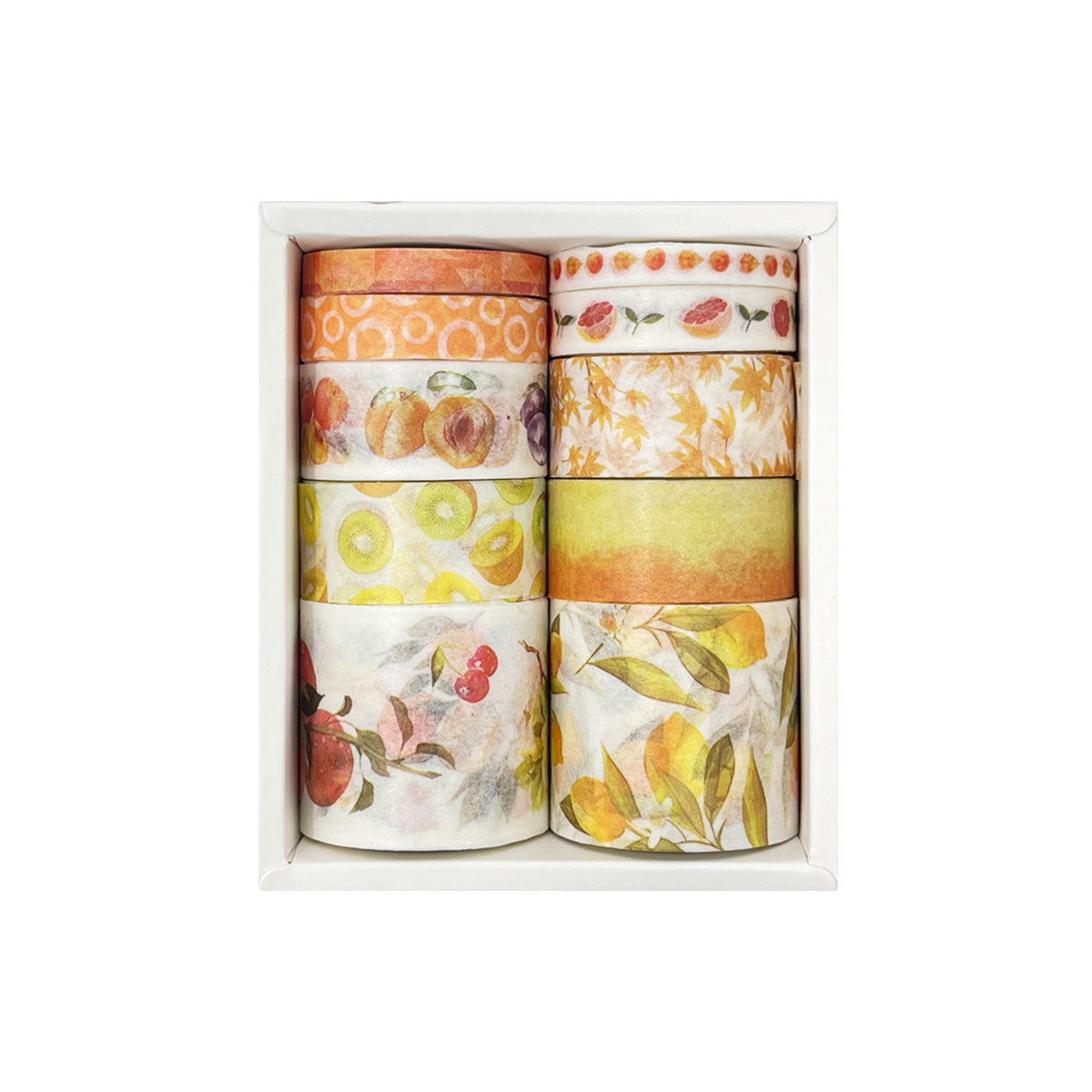 Wrapables Decorative Washi Tape Box Set (10 Rolls)