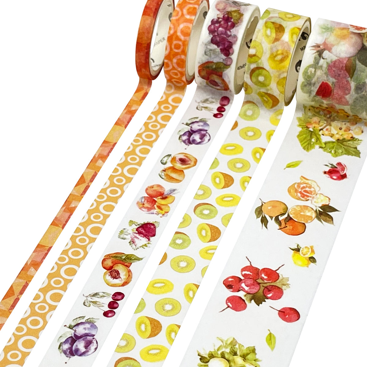 Wrapables Decorative Washi Tape Box Set (10 Rolls)