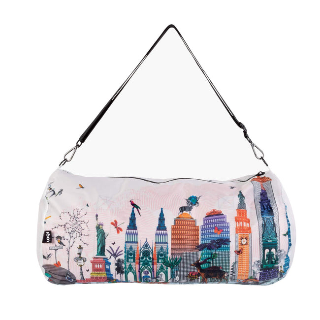 LOQI Kristjana S Williams Rose Gold & New York Weekender