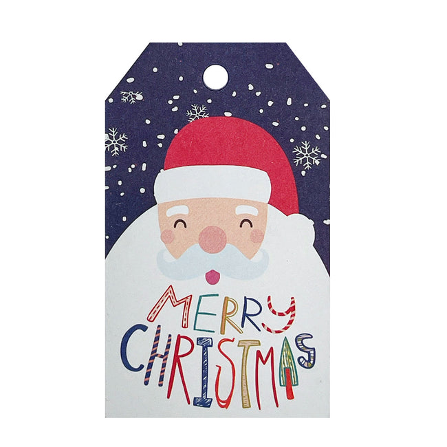 Wrapables Christmas Holiday Gift Tags/Kraft Paper Hang Tags for Gift-Wrapping, Labeling, Package Decoration, (50pcs)