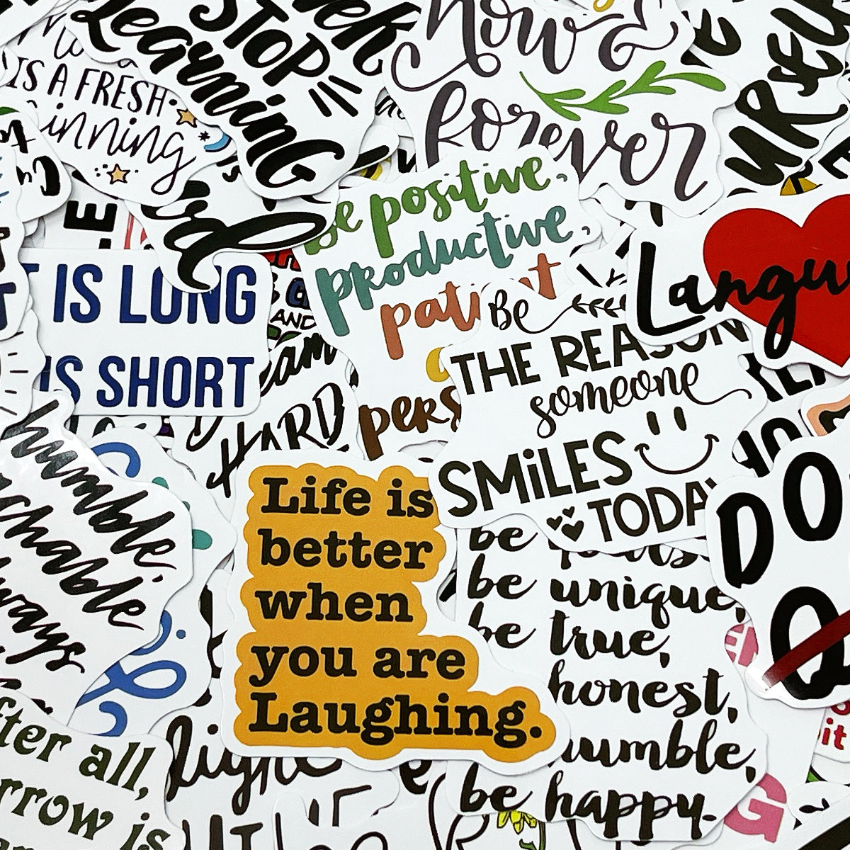 Wrapables Waterproof Vinyl Stickers for Water Bottles, Laptop, Phones, Skateboards, Decals for Teens