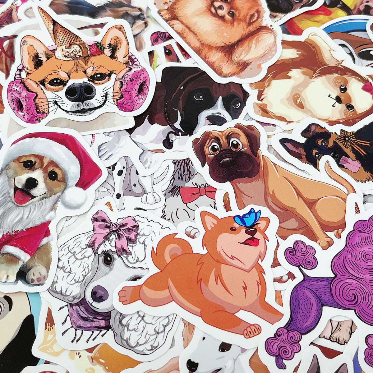 Wrapables Waterproof Vinyl Stickers for Water Bottles, Laptop, Phones, Skateboards, Decals for Teens