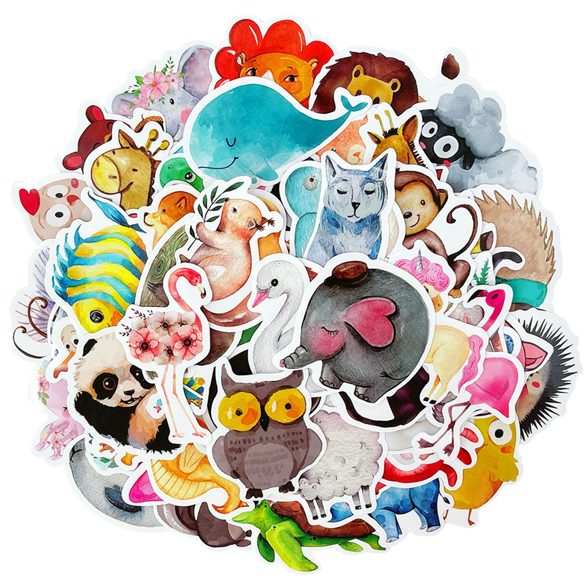 Wrapables Waterproof Vinyl Stickers for Water Bottles, Laptop, Phones, Skateboards, Decals for Teens