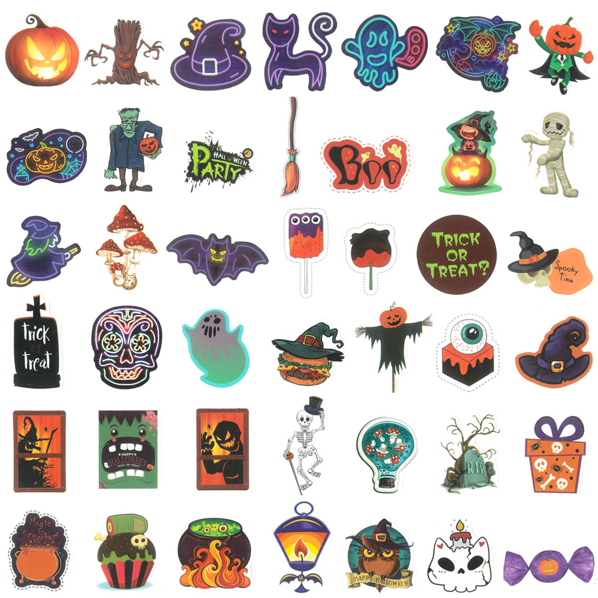 Wrapables Waterproof Vinyl Stickers for Water Bottles, Laptop, Phones, Skateboards, Decals for Teens