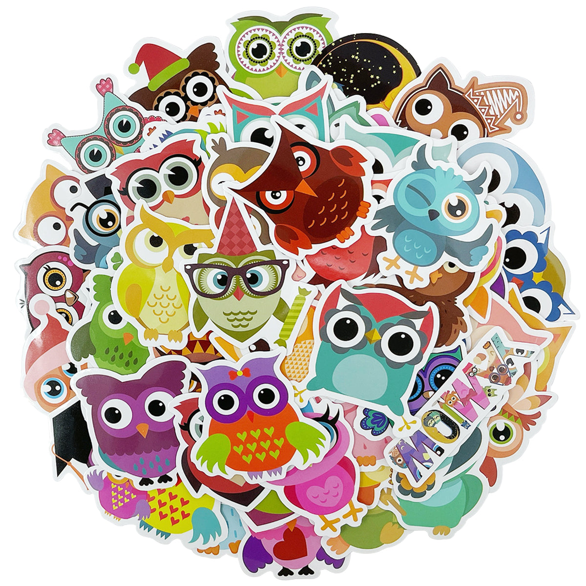 Wrapables Waterproof Vinyl Stickers for Water Bottles, Laptop, Phones, Skateboards, Decals for Teens
