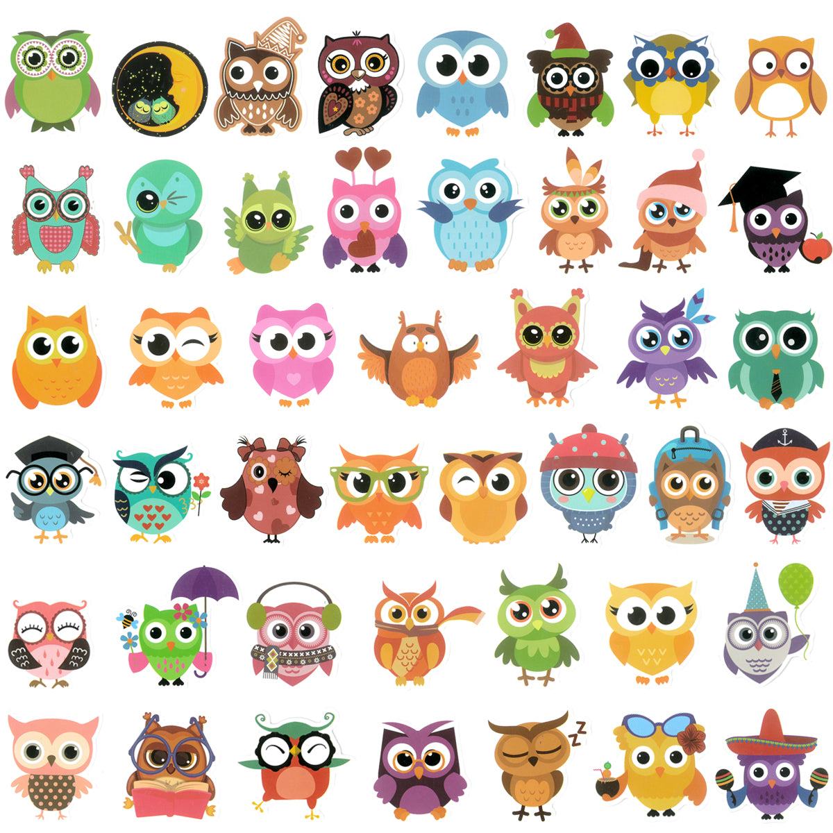 Wrapables Waterproof Vinyl Stickers for Water Bottles, Laptop, Phones, Skateboards, Decals for Teens
