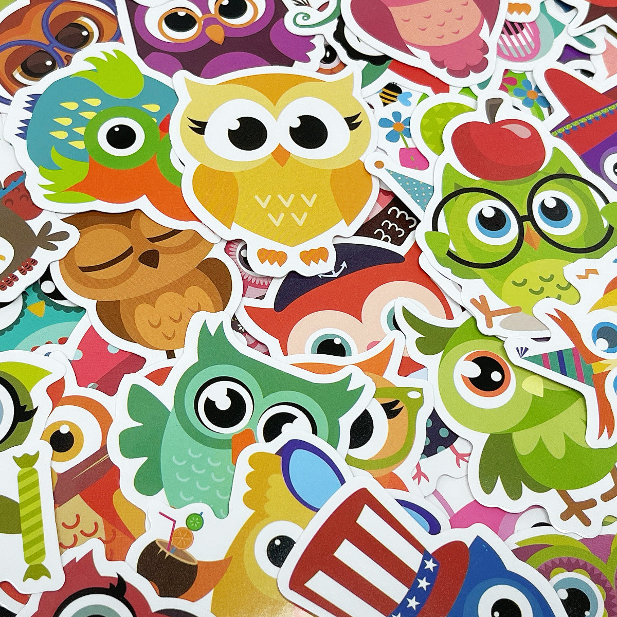 Wrapables Waterproof Vinyl Stickers for Water Bottles, Laptop, Phones, Skateboards, Decals for Teens