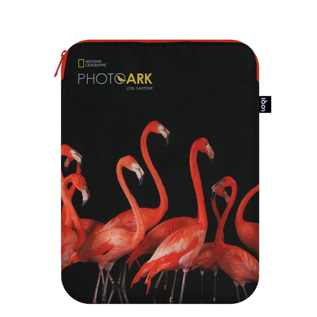 LOQI National Geographic Flamingos Laptop Cover