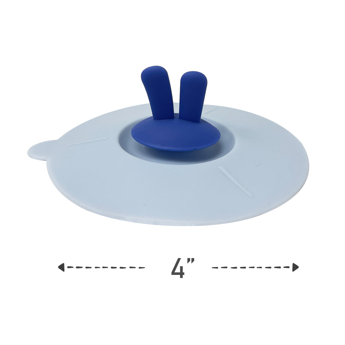 Wrapables Silicone Cup Lids, Anti-Dust Airtight Mug Covers for Hot and Cold Beverages (Set of 6)