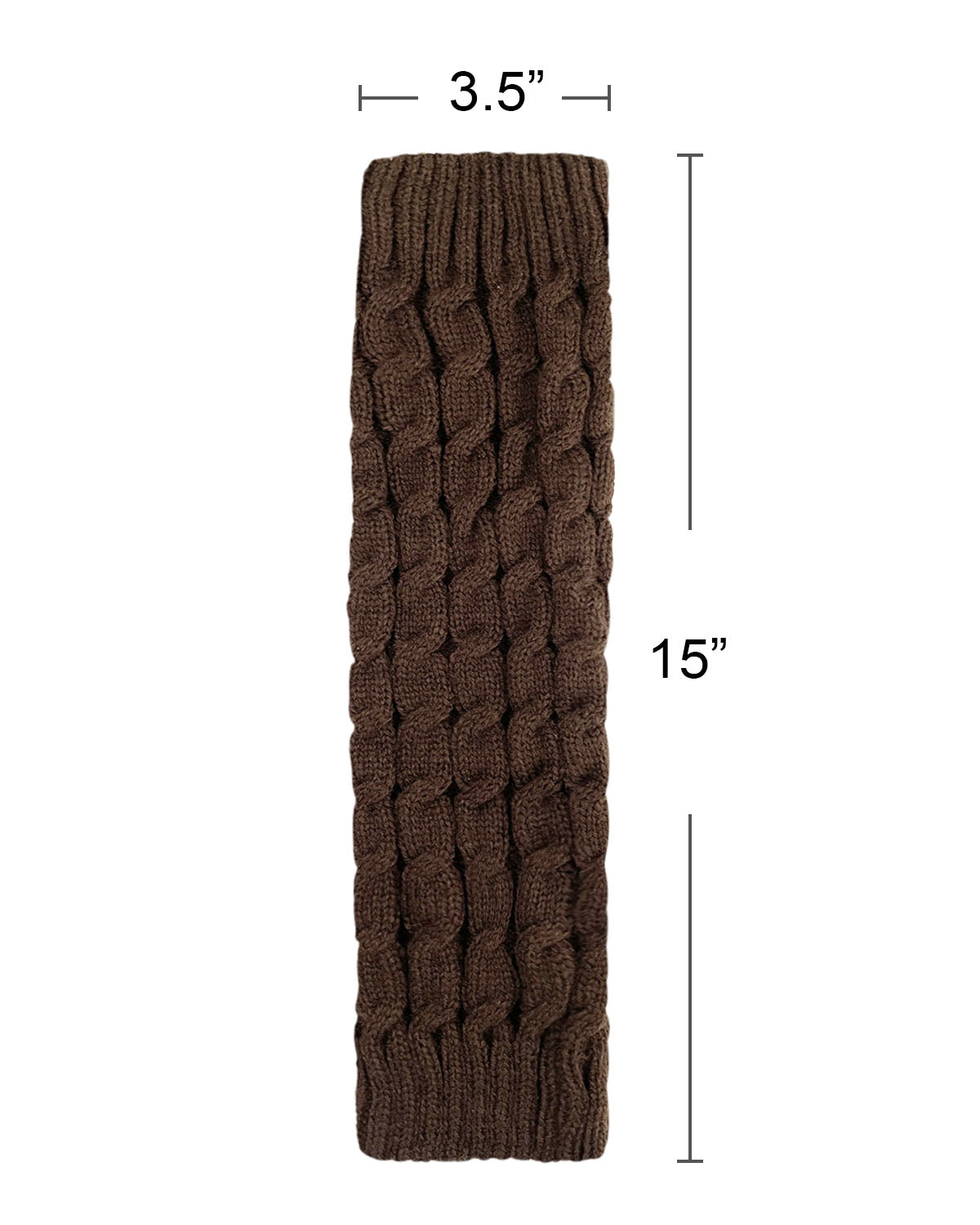 Wrapables Women's Cable Knit Leg Warmers