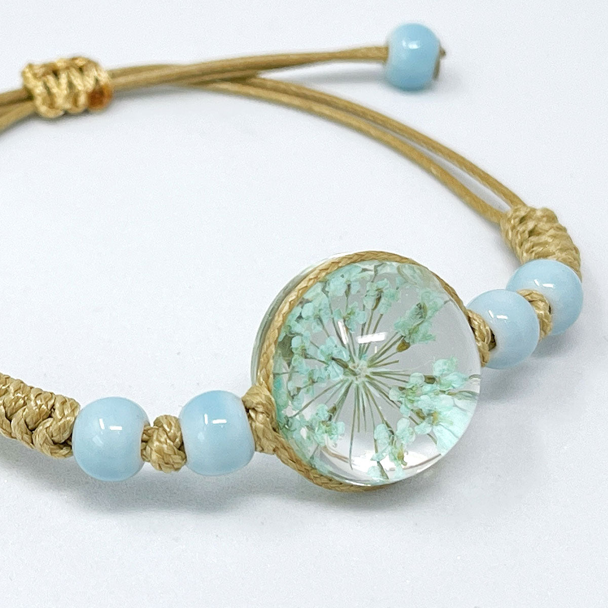 Wrapables Friendship Beaded Enamel Charm Bracelet