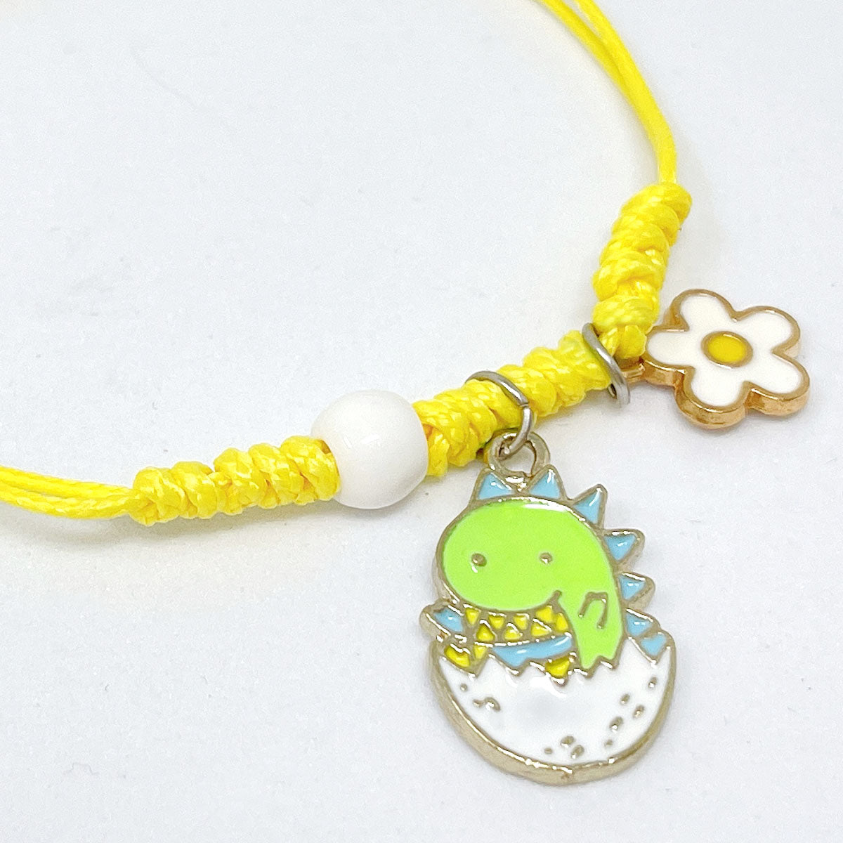 Wrapables Friendship Beaded Enamel Charm Bracelet