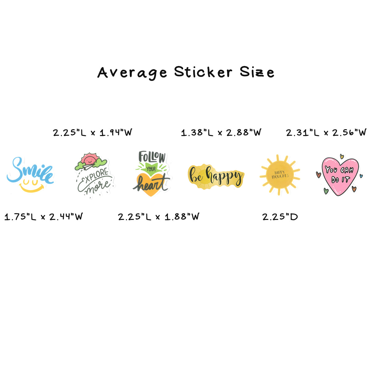Wrapables Waterproof Vinyl Stickers for Water Bottles, Laptop, Phones, Skateboards, Decals for Teens