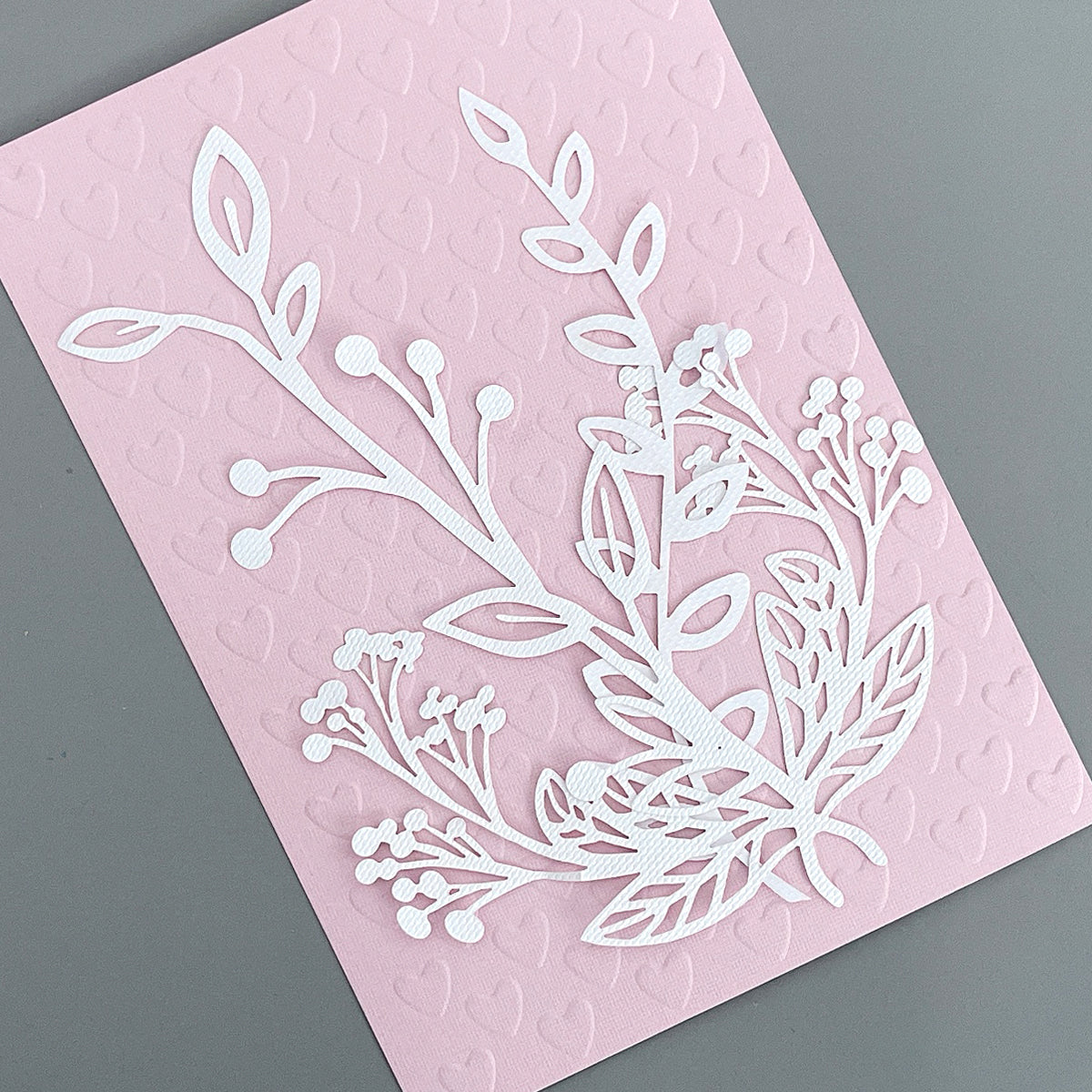 Wrapables Hollow Lace Paper for Arts & Crafts, Scrapbooking, Stationery, Photo Albums (Set of 2)