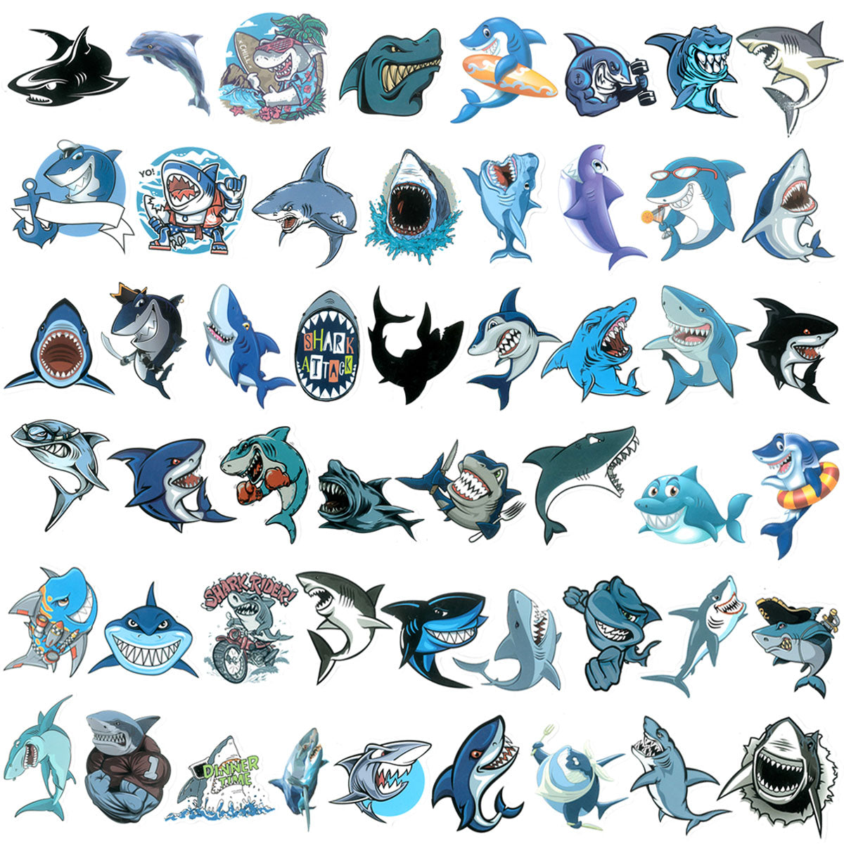 Wrapables Waterproof Vinyl Stickers for Water Bottles, Laptop, Phones, Skateboards, Decals for Teens