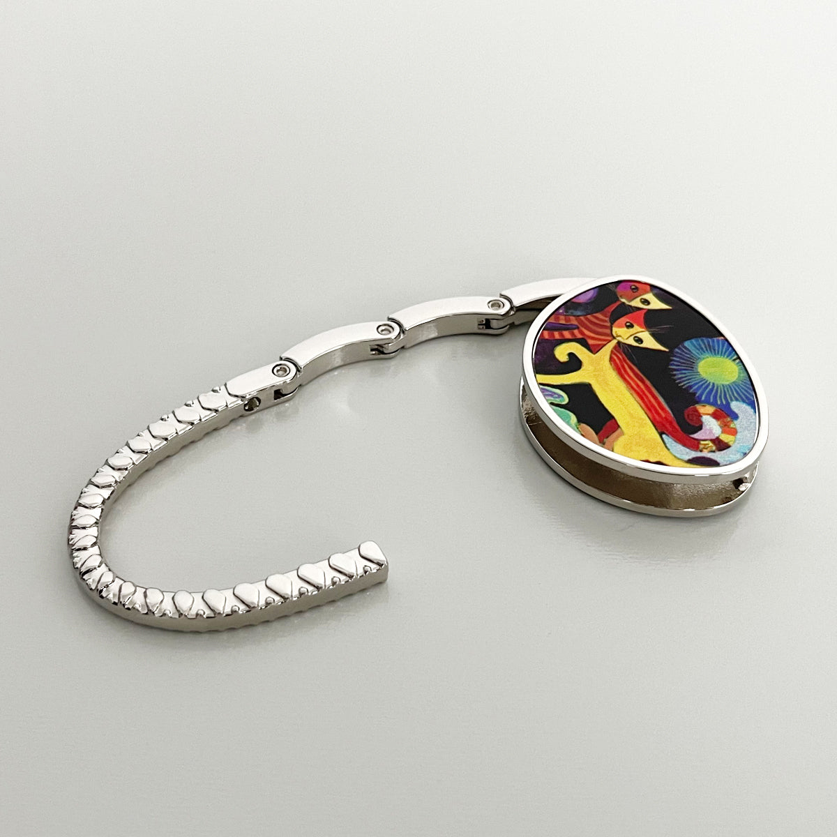 Wrapables Stylish Purse Hook Hanger, Foldable Handbag Table Hanger