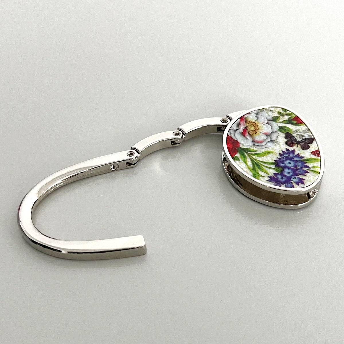 Wrapables Stylish Purse Hook Hanger, Foldable Handbag Table Hanger