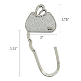 Wrapables Stylish Purse Hook Hanger, Foldable Handbag Table Hanger