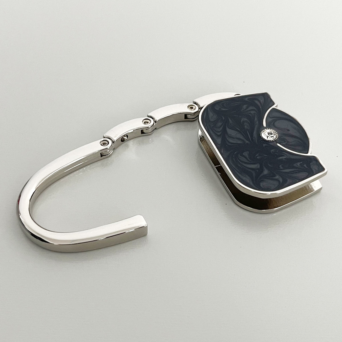 Wrapables Stylish Purse Hook Hanger, Foldable Handbag Table Hanger