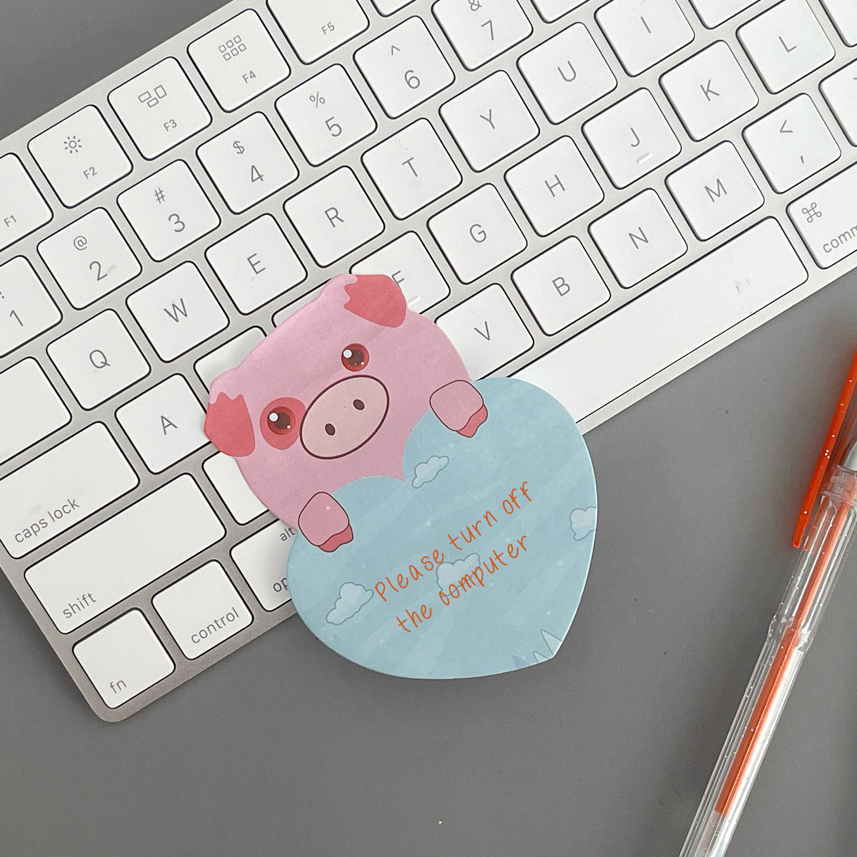 Wrapables Animal Hearts Sticky Notes (Set of 2)