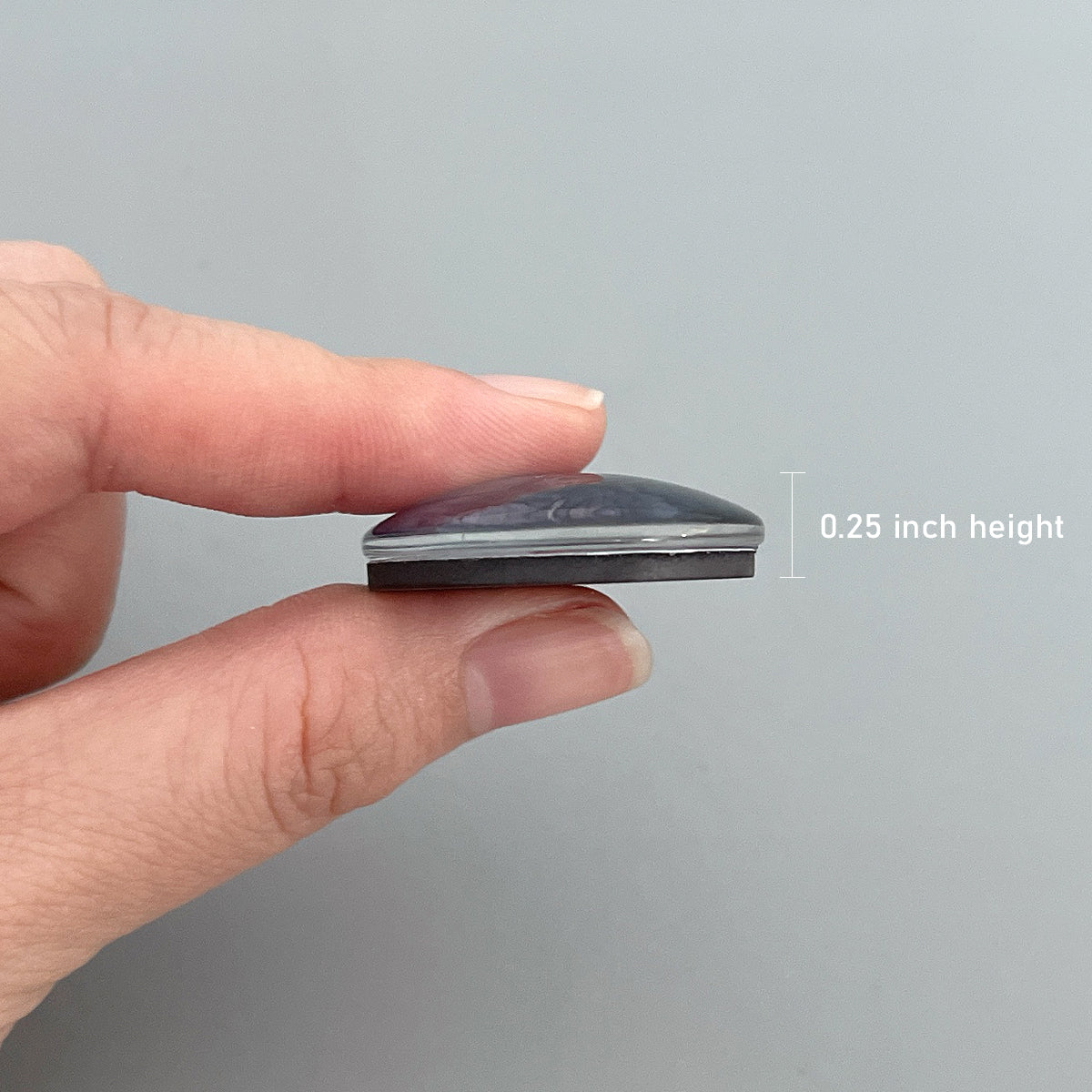 Wrapables Crystal Glass Magnets, Refrigerator Magnets for Office Whiteboards, Cabinets, Lockers (Set of 12)