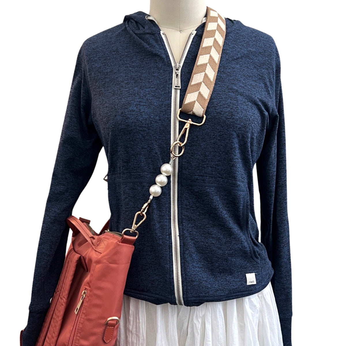 Wrapables Wide Adjustable Crossbody Handbag Strap, Women's Replacement Bag Strap for Purses