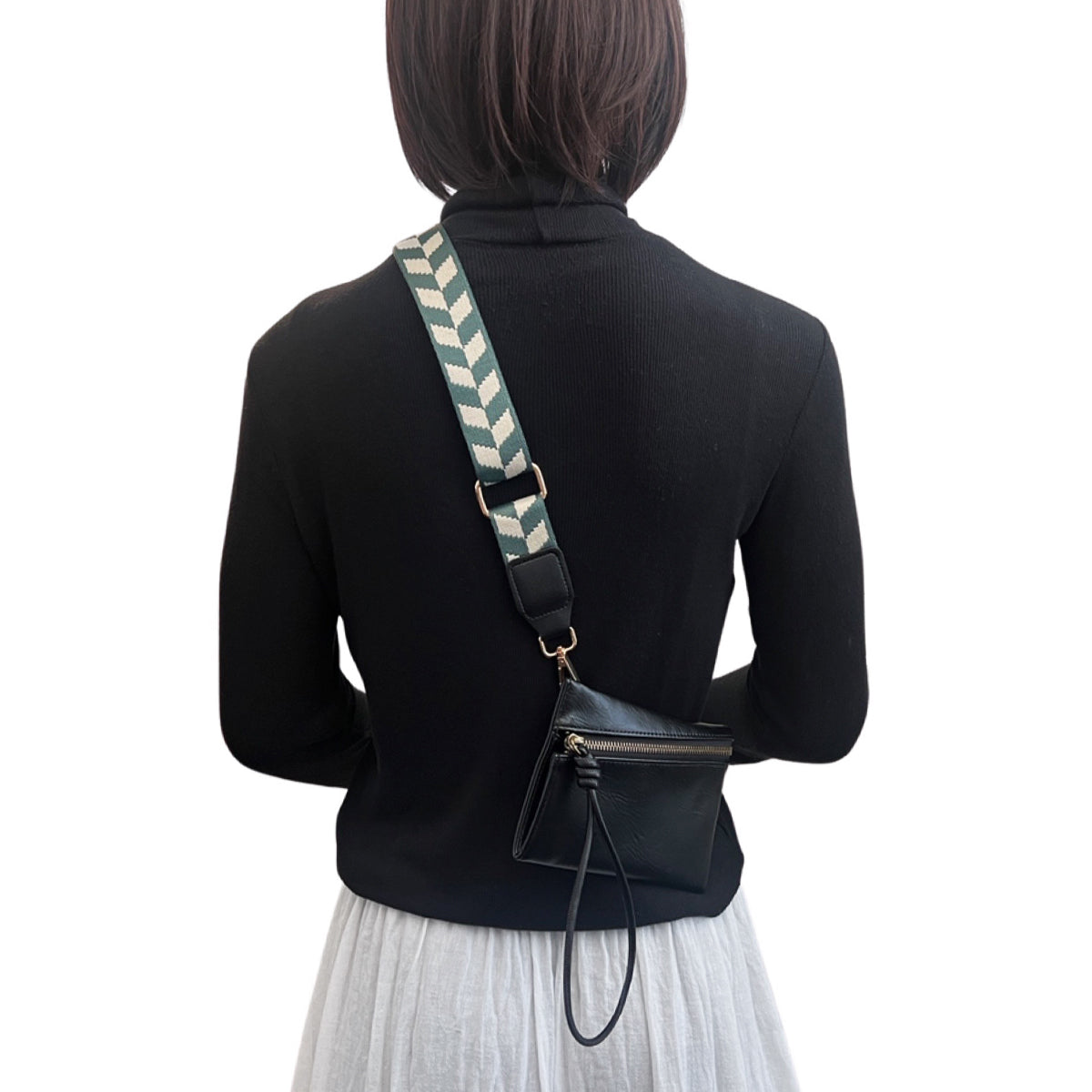 Wrapables Wide Adjustable Crossbody Handbag Strap, Women's Replacement Bag Strap for Purses