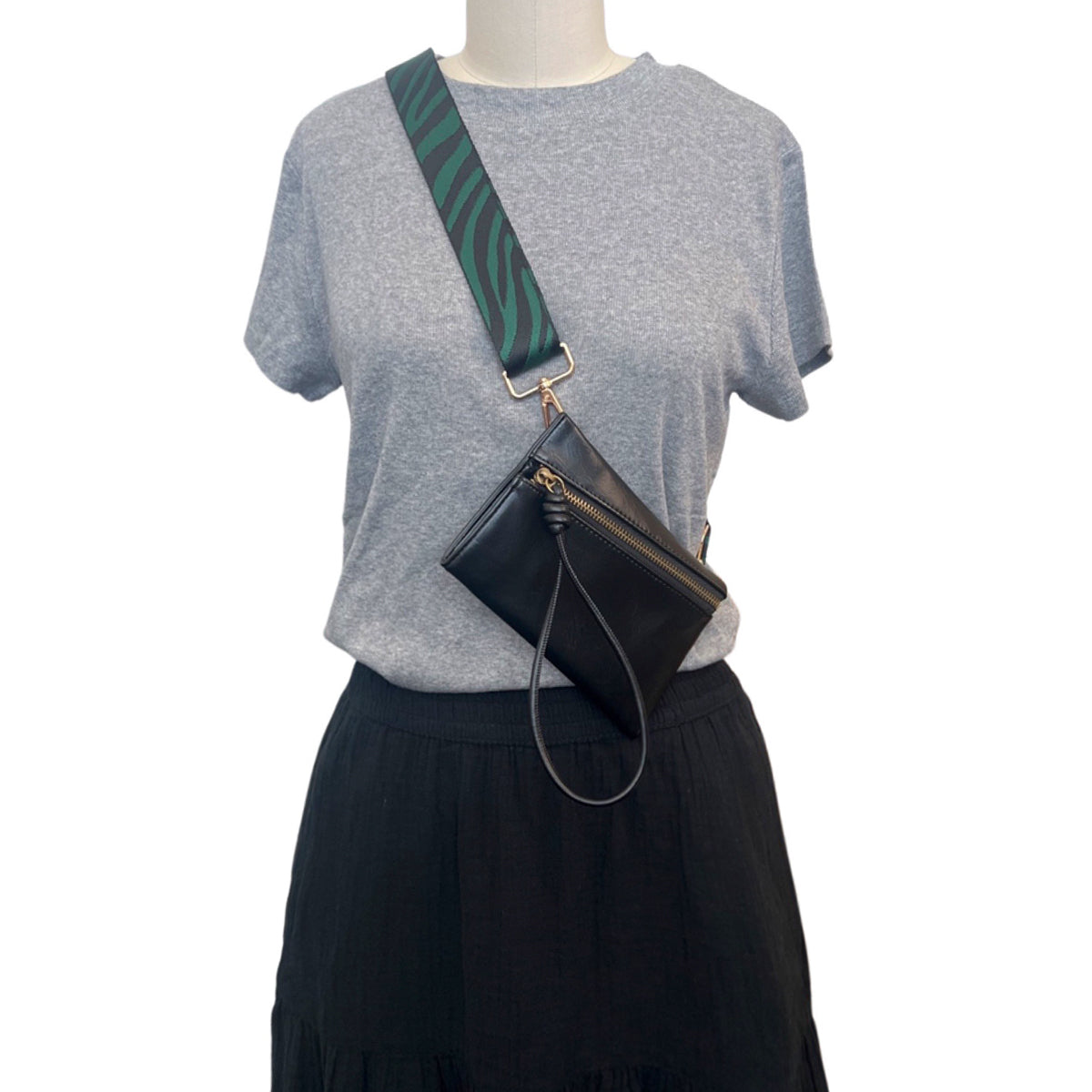 Wrapables Wide Adjustable Crossbody Handbag Strap, Women's Replacement Bag Strap for Purses