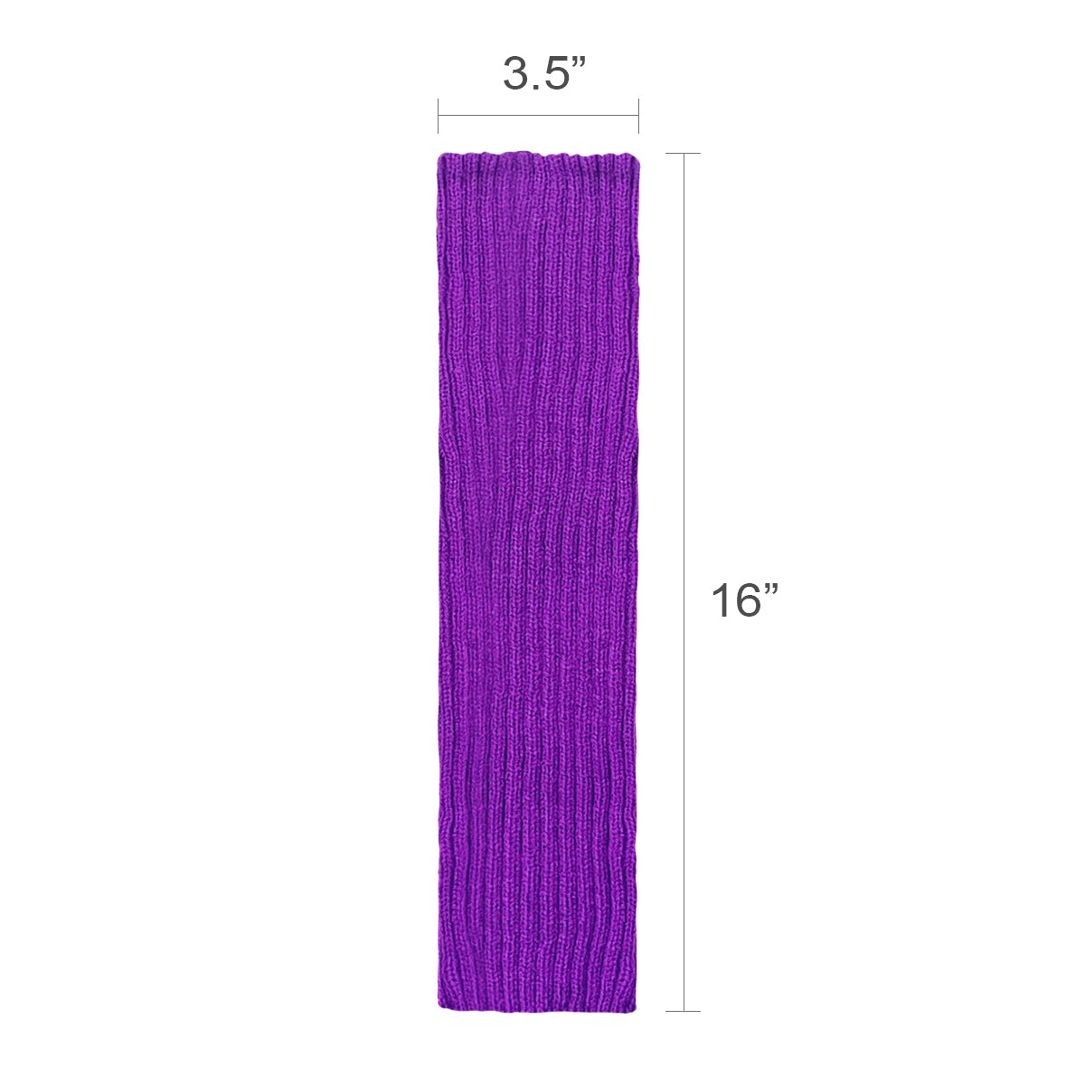 Wrapables 80's Style Neon Fluorescent Ribbed Leg Warmers