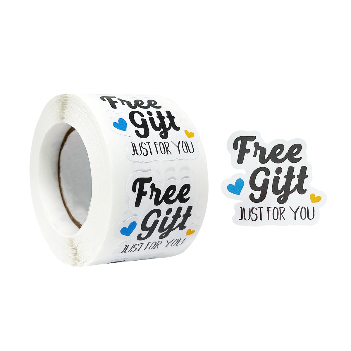 Wrapables Free Gift Just For You Sticker Roll (500pcs)