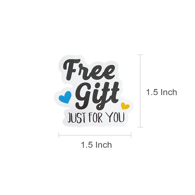 Wrapables Free Gift Just For You Sticker Roll (500pcs)