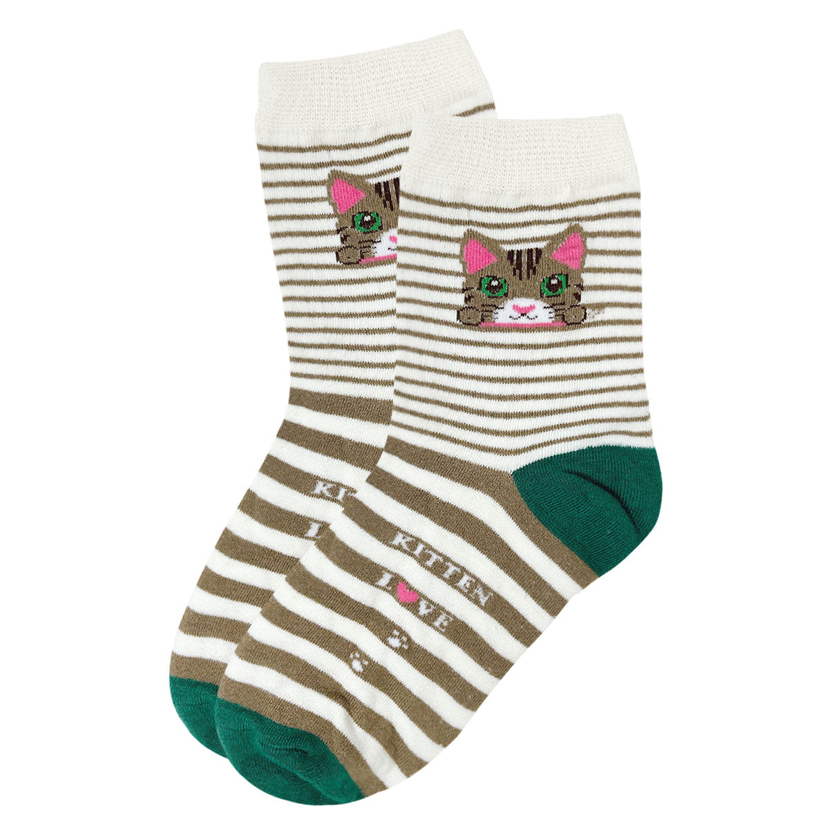 Wrapables Novelty Animal Print Crew Socks (Set of 5)