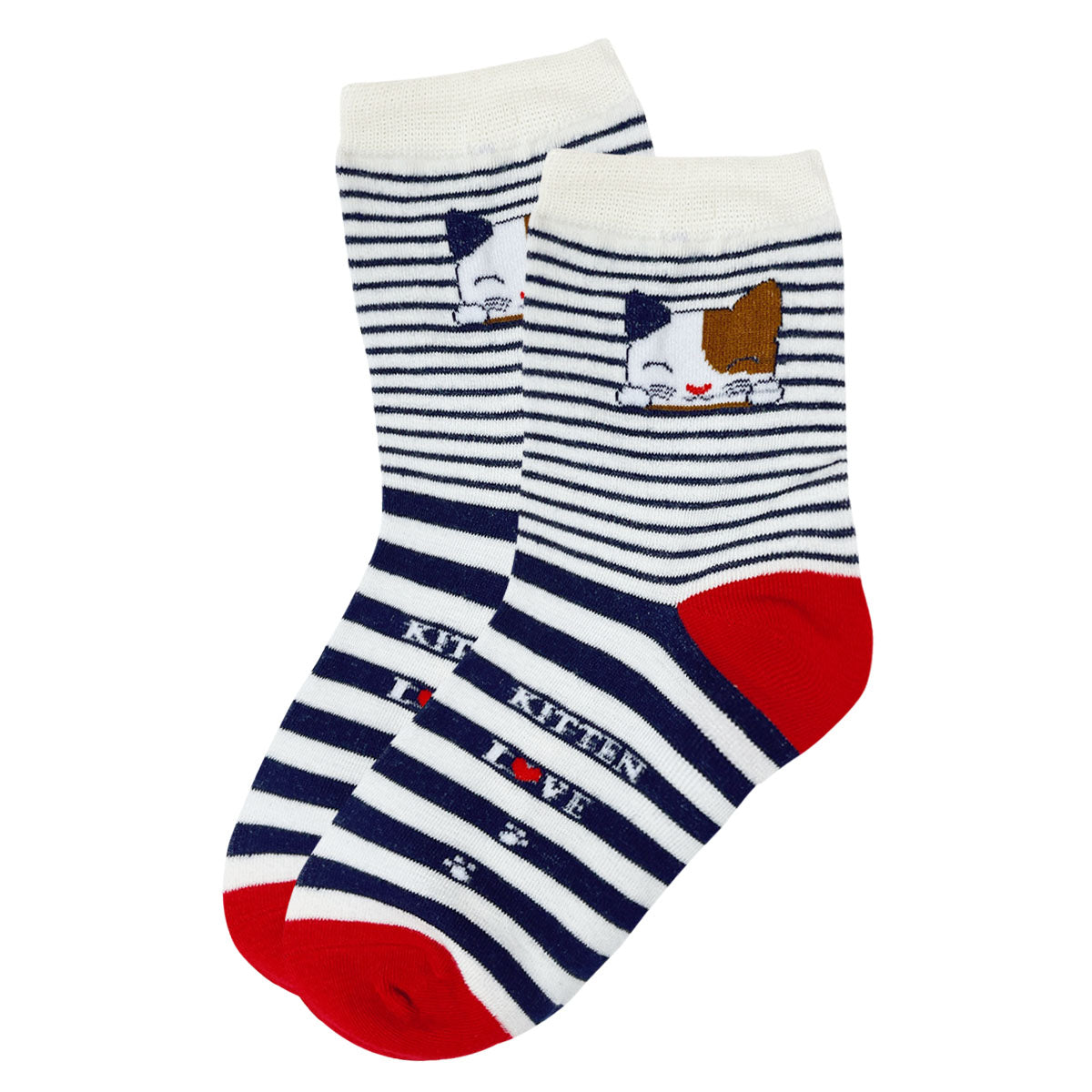 Wrapables Novelty Animal Print Crew Socks (Set of 5)