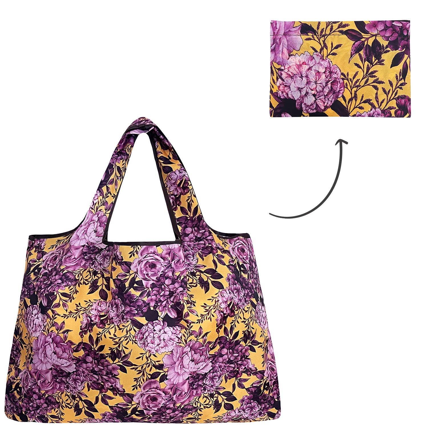 Wrapables Eco-Friendly Large Nylon Reusable Shopping Bag