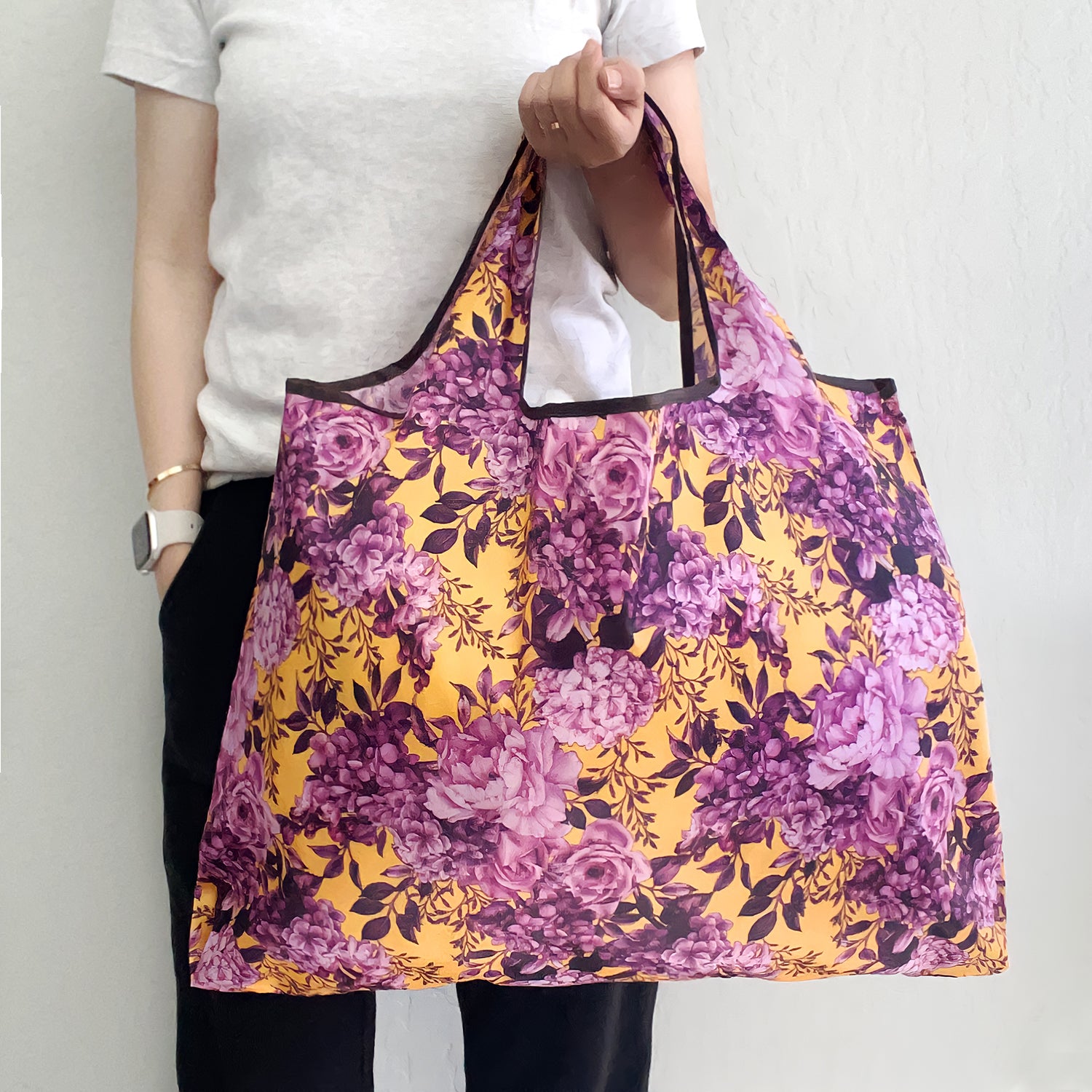 Wrapables Eco-Friendly Large Nylon Reusable Shopping Bag