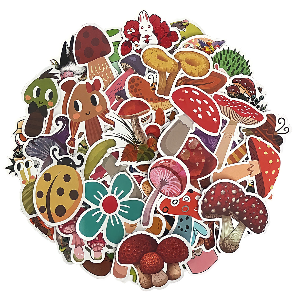 Wrapables Waterproof Vinyl Stickers for Water Bottles, Laptop, Phones, Skateboards, Decals for Teens