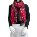 Wrapables Lightweight Winter Holiday Christmas Scarf