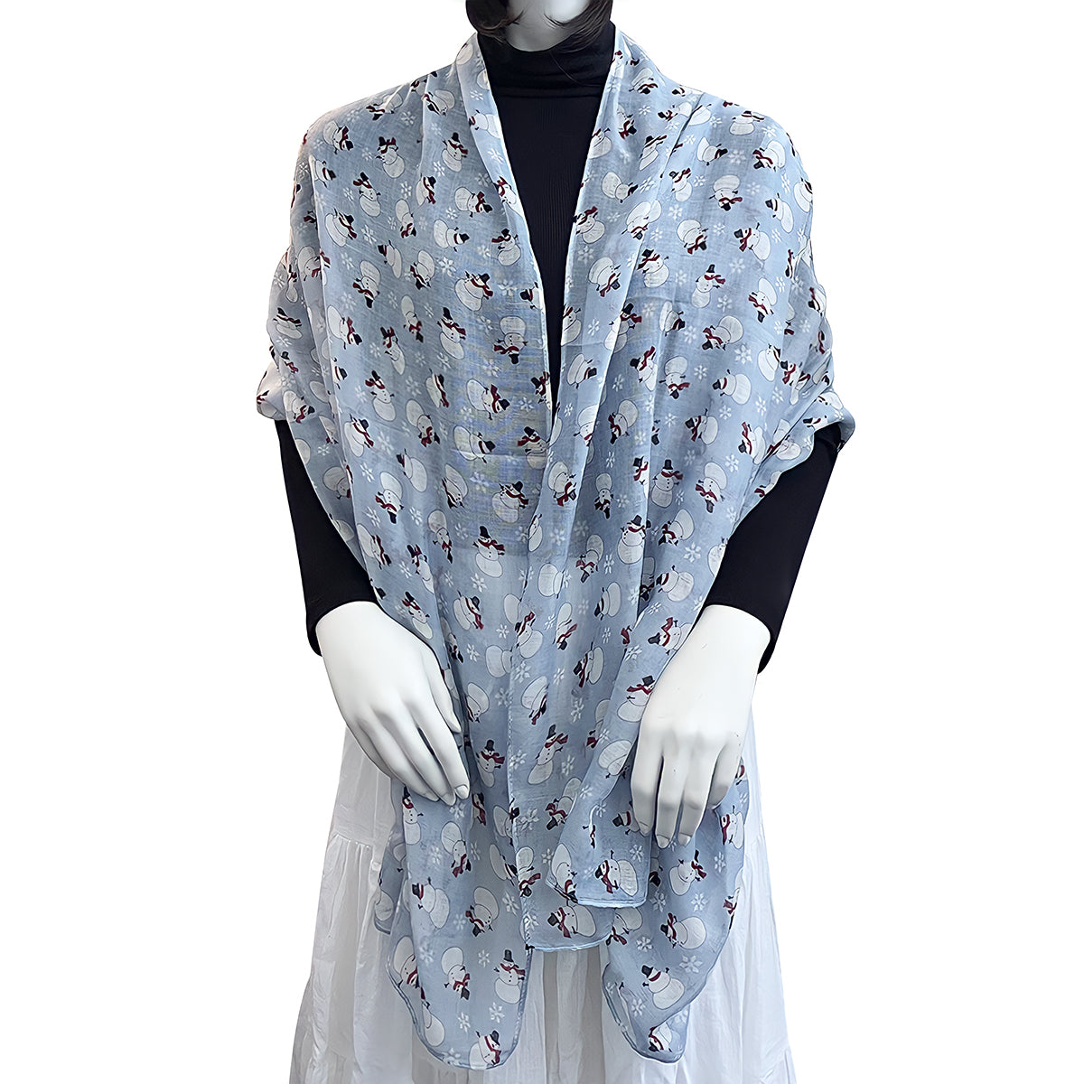 Wrapables Lightweight Winter Holiday Christmas Scarf