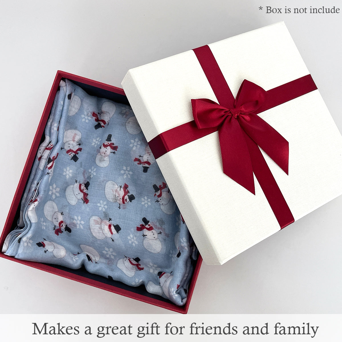 Wrapables Lightweight Winter Holiday Christmas Scarf