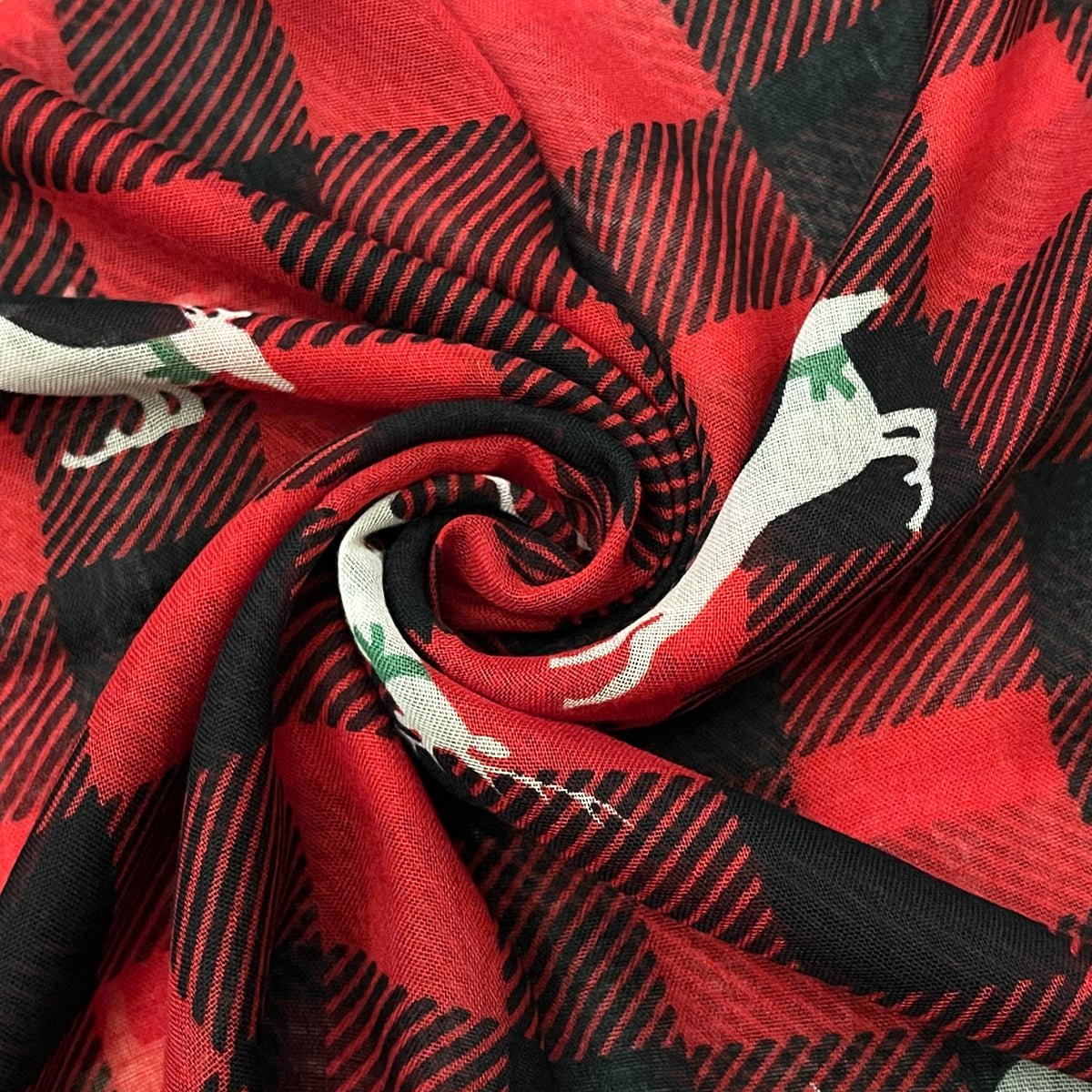 Wrapables Lightweight Winter Holiday Christmas Scarf