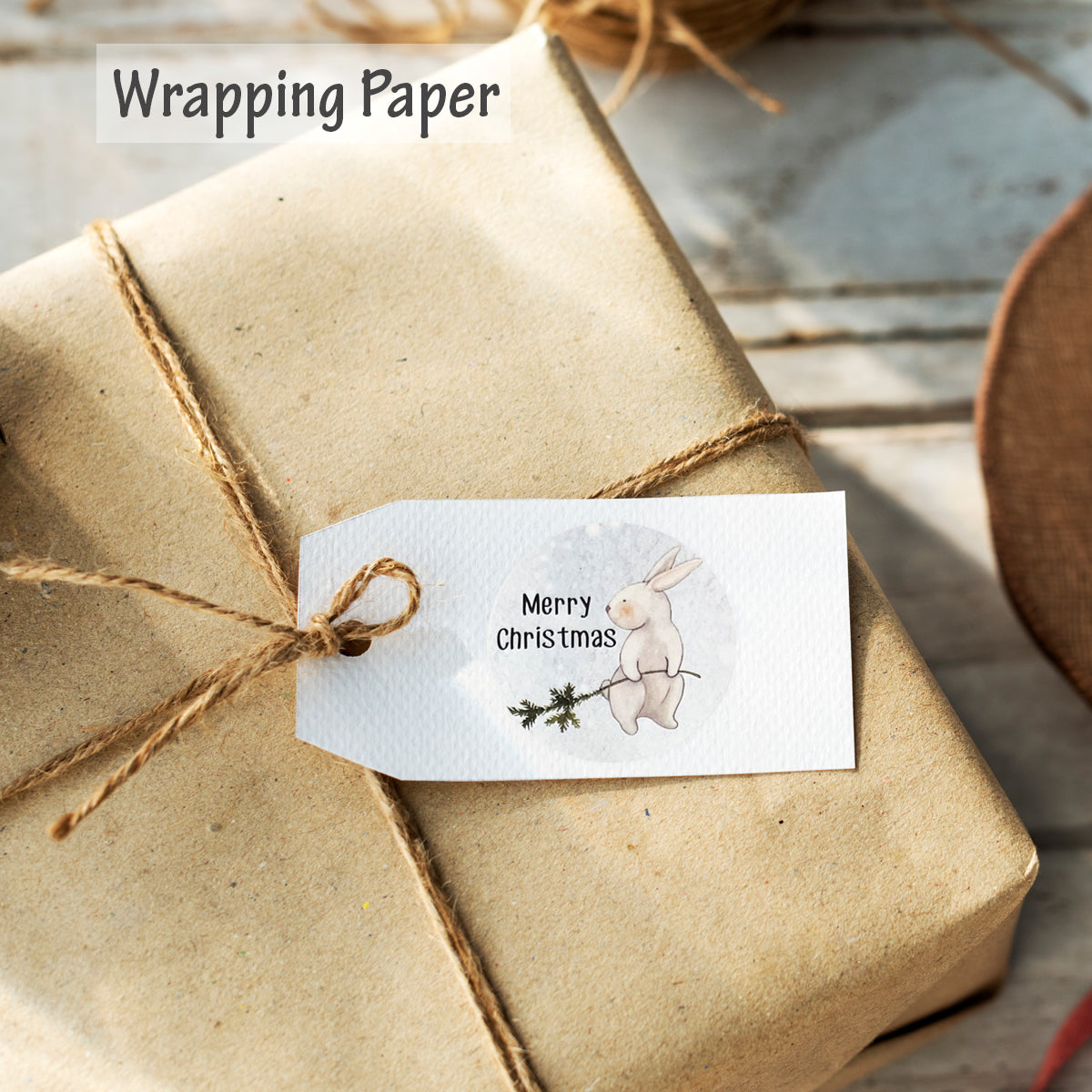 Wrapables Kraft Paper Roll 12" x 100' for Gift Wrapping, Packing, Moving, Postal, Arts & Crafts