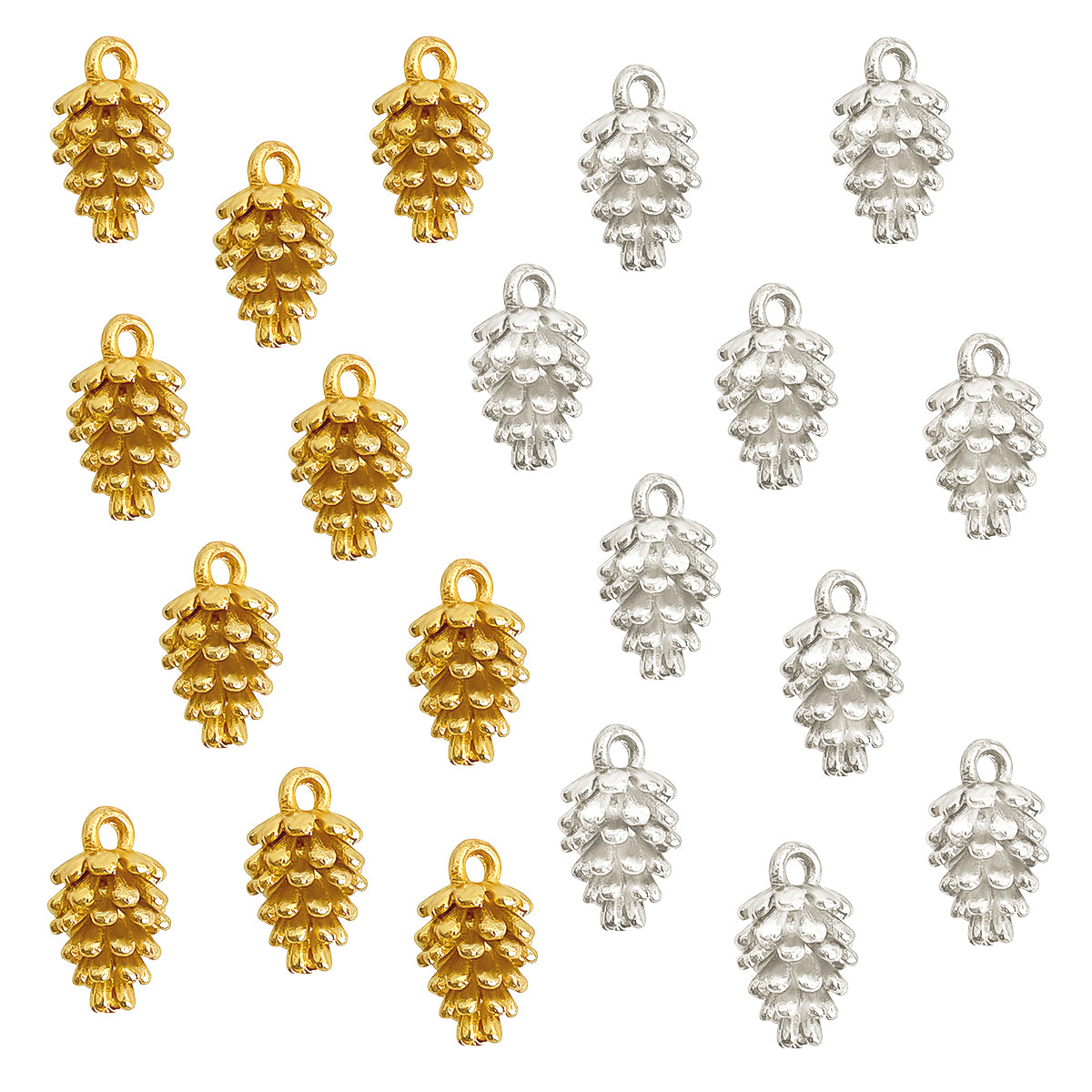 Wrapables Nature Charms for Jewelry Making Enamel Pendants