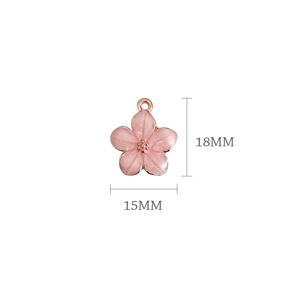 Wrapables Nature Charms for Jewelry Making Enamel Pendants