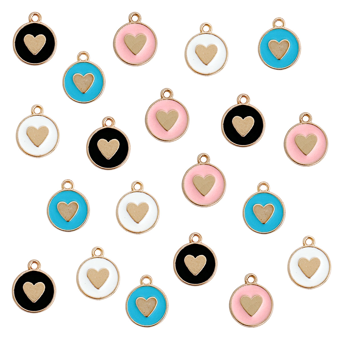 Wrapables Nature Charms for Jewelry Making Enamel Pendants