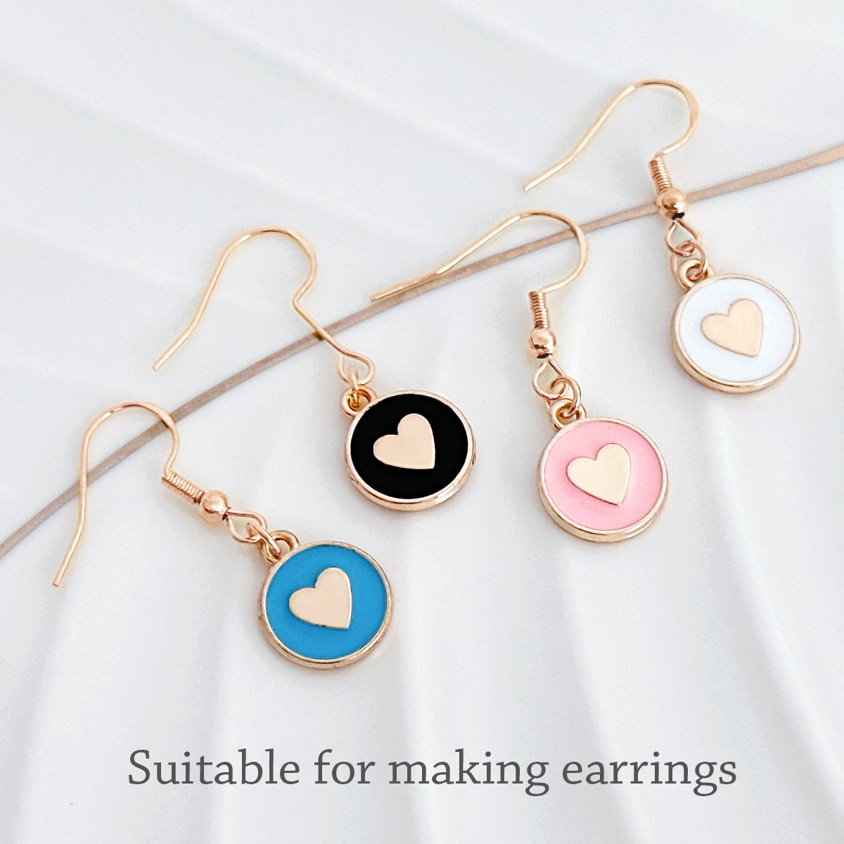 Wrapables Nature Charms for Jewelry Making Enamel Pendants