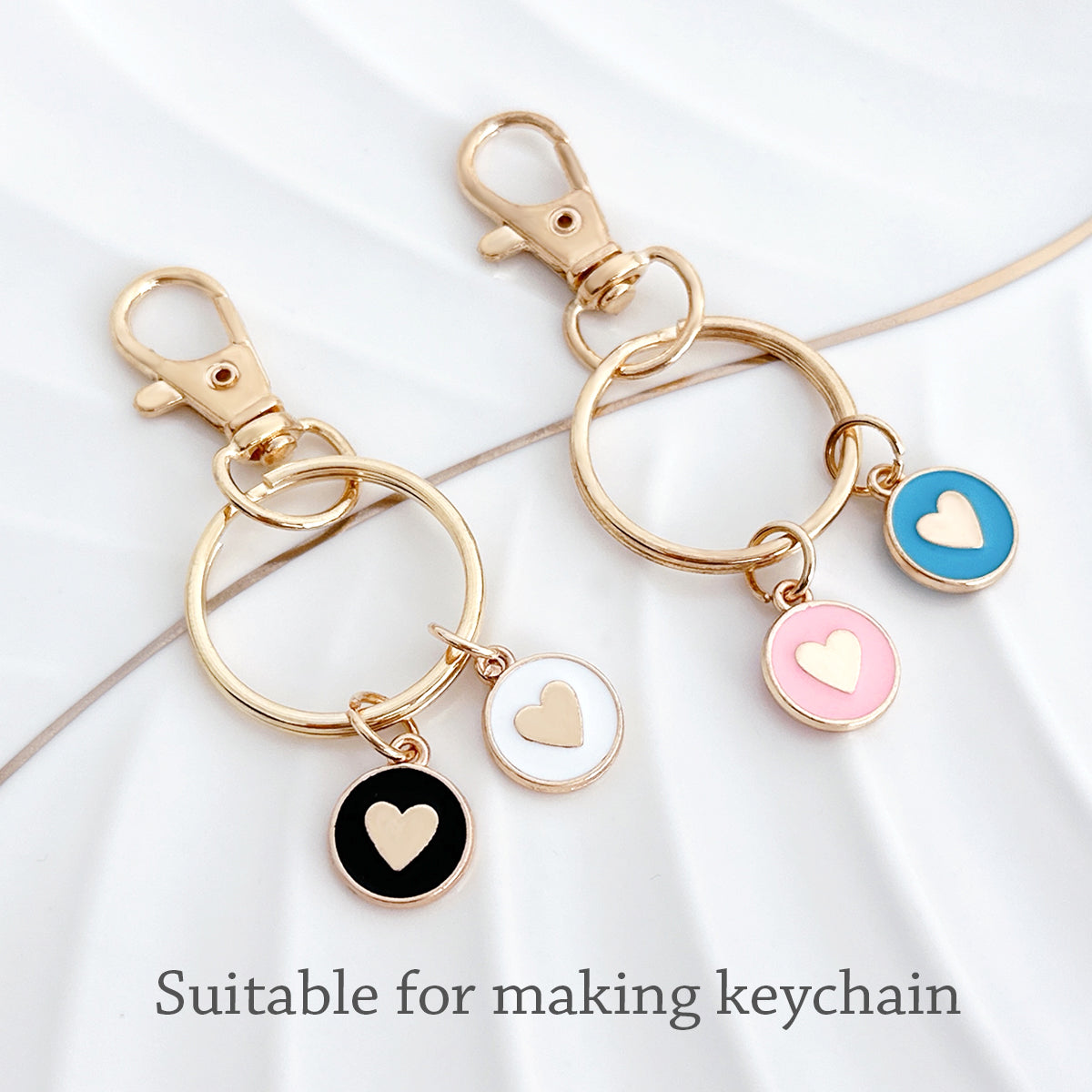 Wrapables Nature Charms for Jewelry Making Enamel Pendants