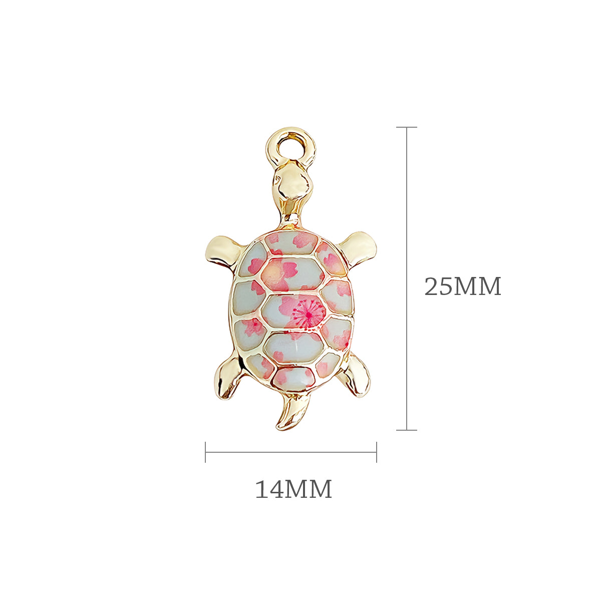 Wrapables Nature Charms for Jewelry Making Enamel Pendants