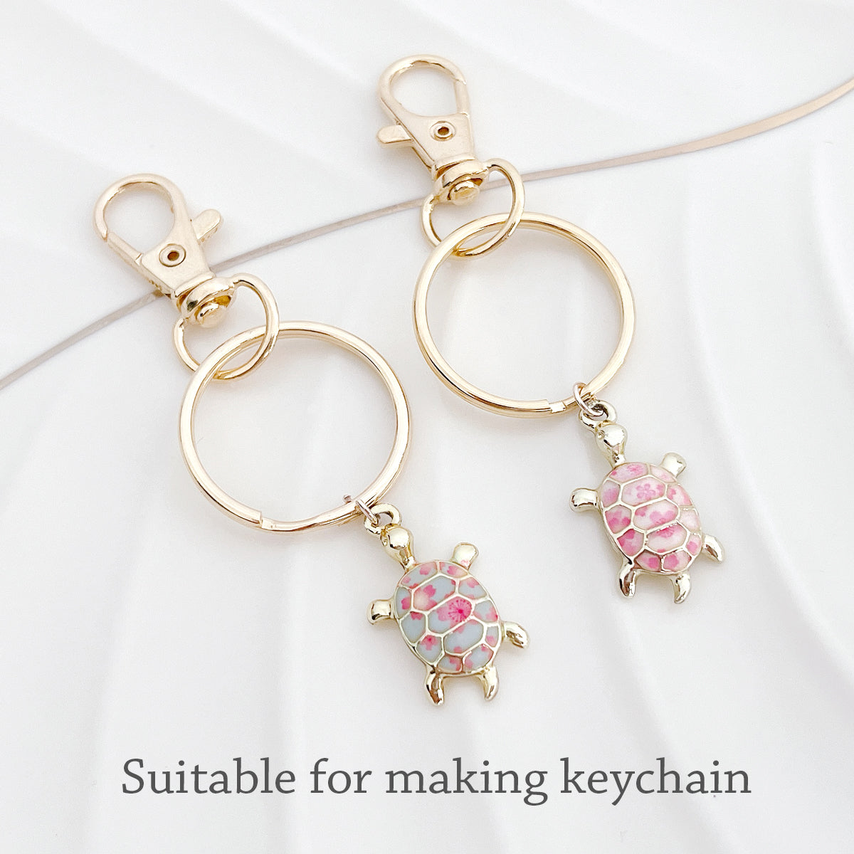 Wrapables Nature Charms for Jewelry Making Enamel Pendants